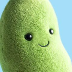 Jucarie de plus - Soyella Edamame Bean