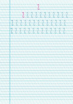 Caiet de scriere. Semne grafice - CLR - Tip I - Clasa I