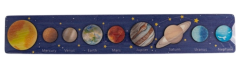 Puzzle din lemn - Sistem Solar, 39x7cm