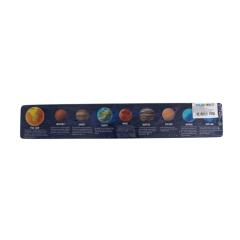 Puzzle din lemn - Sistem Solar, 39x7cm