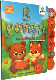 5 povesti cu animale de ascultat la culcare