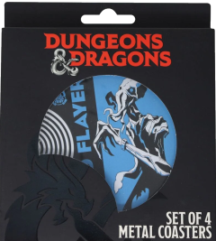 Set 4 suporturi pahar - Dungeons & Dragons - Monsters