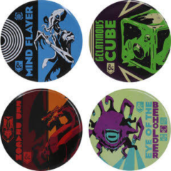 Set 4 suporturi pahar - Dungeons & Dragons - Monsters