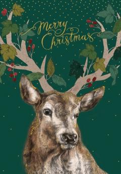 Felicitare - Merry Christmas - Stag