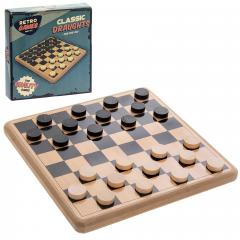 Joc - Retro Games - Wooden Draughts