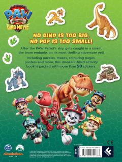 PAW Patrol: The Dino Movie Sticker Activity Book