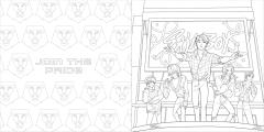 KPop Demon Hunters: The Official Deluxe Coloring Book