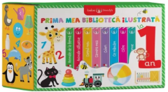 Prima mea biblioteca ilustrata la 1 an - Set box 8 carticele