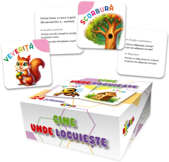 Joc educativ - Cine unde locuieste