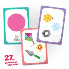 27 de cartonase educative - Figuri si corpuri geometrice