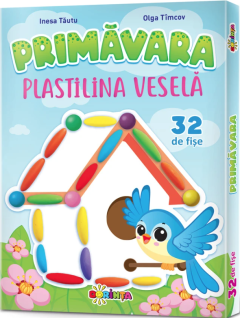 Plastilina vesela - Primavara (32 fise)
