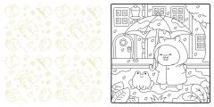 Cozy Capy Love Coloring