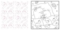 Cozy Capy Love Coloring