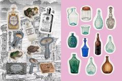 Apothecaries, Remedies & Rarities Sticker, Color & Activity Book