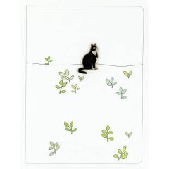 Felicitare - Cat & Green Shoots