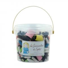 Galetusa cu bomboane cu aroma de lemn dulce asortate - Reglisses assortis