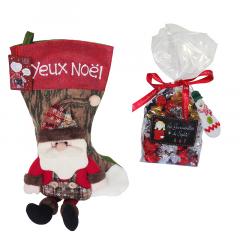Soseta de Craciun + punga de bomboane - Melange confiserie de Noel