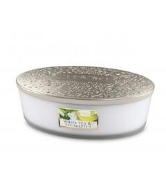 Lumanare parfumata - 4 Wick Ellipse - White Tea and Eucalyptus
