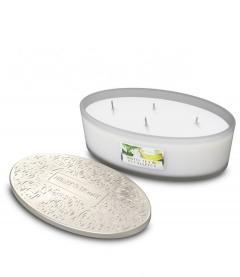 Lumanare parfumata - 4 Wick Ellipse - White Tea and Eucalyptus