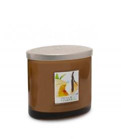 Lumanare parfumata - 2 Wick Ellipse - French Vanilla
