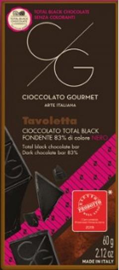 Ciocolata artizanala neagra Total Black
