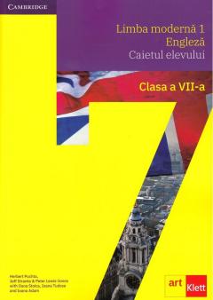 Limba moderna 1 - Engleza. Caietul elevului. Clasa a VII-a