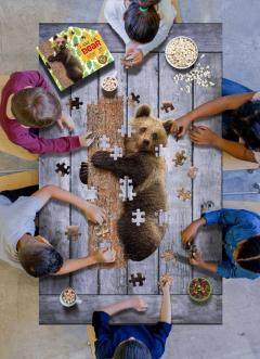 Puzzle pentru copii - Eu sunt Micul Urs, 100 piese