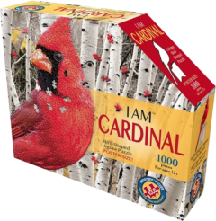 Puzzle - Eu sunt Pasarea Cardinal, 1000 piese