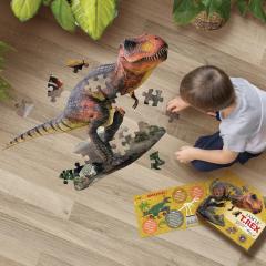 Puzzle pentru copii - Eu sunt micul T.Rex, 48 piese