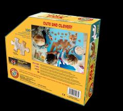 Puzzle pentru copii - Eu sunt Mica Vulpe, 100 piese