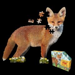 Puzzle pentru copii - Eu sunt Mica Vulpe, 100 piese