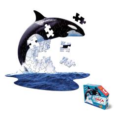 Puzzle pentru copii - Eu sunt Micuta Orca, 48 piese