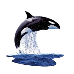 Puzzle pentru copii - Eu sunt Micuta Orca, 48 piese