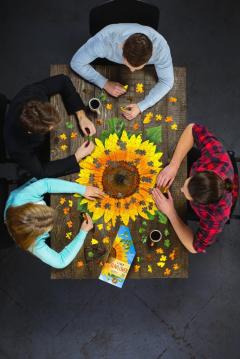 Puzzle - Eu sunt Floarea Soarelui, 350 piese