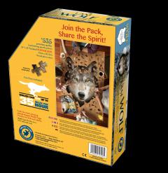 Puzzle - Eu sunt Lup, 550 piese