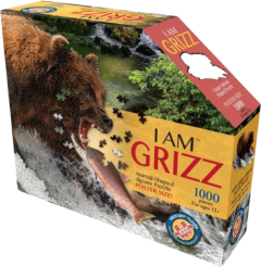 Puzzle - Eu sunt Grizzly, 1000 piese