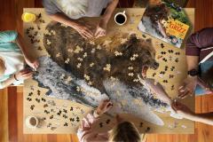 Puzzle - Eu sunt Grizzly, 1000 piese