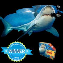 Puzzle pentru copii - Eu sunt Micul Rechin, 100 piese