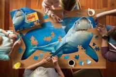 Puzzle pentru copii - Eu sunt Micul Rechin, 100 piese
