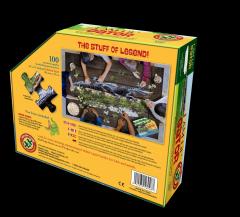 Puzzle pentru copii - Eu sunt Micul Aligator, 100 piese