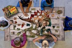 Puzzle pentru copii - Eu sunt Stegosaurus,100 piese