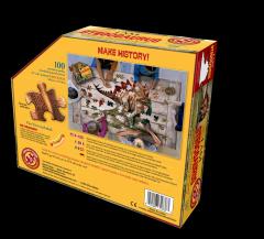 Puzzle pentru copii - Eu sunt Stegosaurus,100 piese