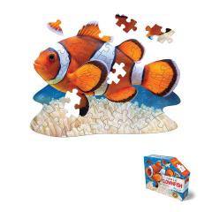 Puzzle pentru copii - Eu sunt micul Peste-Clovn, 48 piese