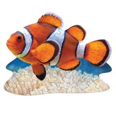 Puzzle pentru copii - Eu sunt micul Peste-Clovn, 48 piese