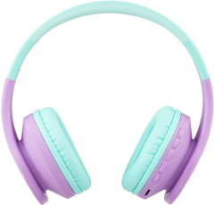 Casti pentru copii, wireless P1 - Teal Purple