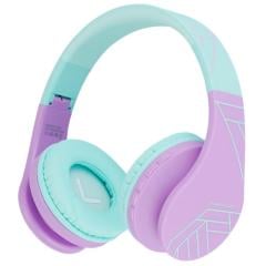 Casti pentru copii, wireless P1 - Teal Purple