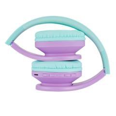 Casti pentru copii, wireless P1 - Teal Purple
