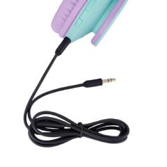 Casti pentru copii wireless,P2 - Kids Cat Ears, Purple/Teal