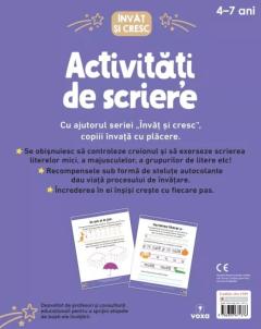 Activitati de scriere