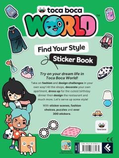 Toca Boca - Find Your Style Sticker Book